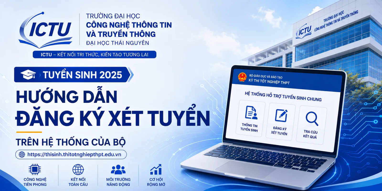 Hướng dẫn đăng ký nguyện vọng trên hệ thống của bộ năm 2026